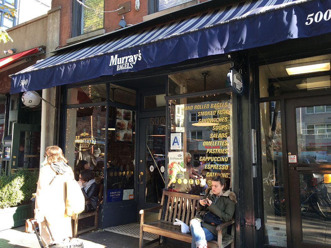 15-4 Murrays Bagels Is A Favourite In New York Greenwich Village